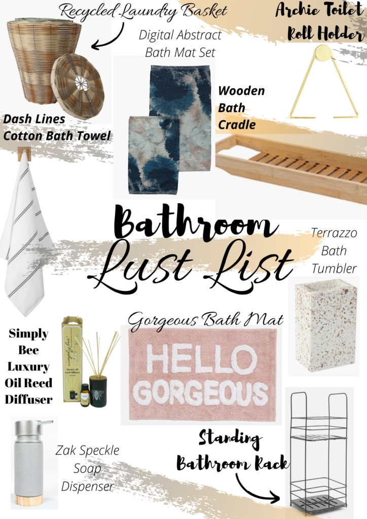 Bathroom Lust List