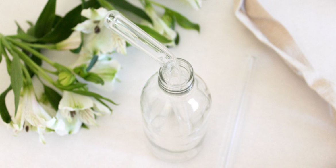 Glass Bottle and Glass Straw Create Less Waste