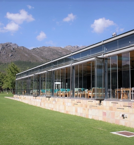 Lunch at Leopards Leap in Cape Town