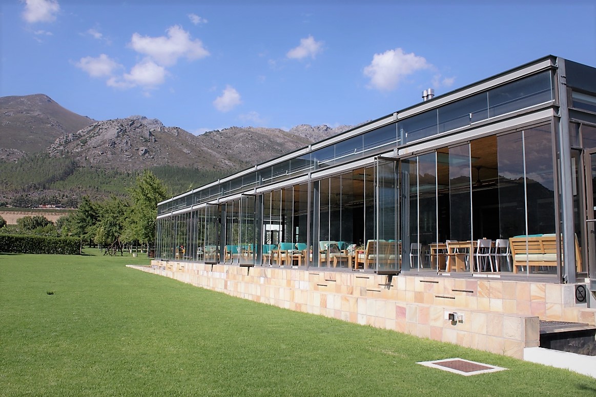 Lunch at Leopards Leap in Cape Town