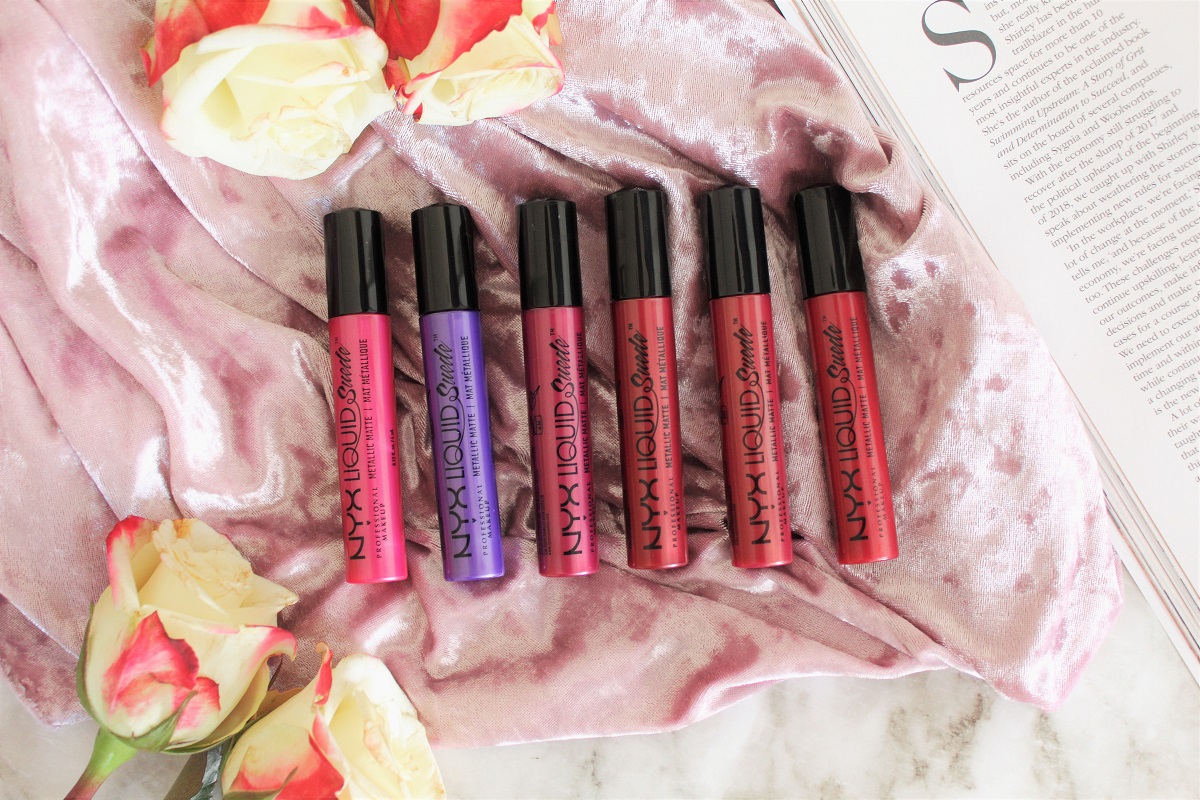 [BEAUTY]: NYX Liquid Suede Metallic Matte Cream Lipstick