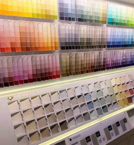 [HOME]: Speak Colour – Wall Painting