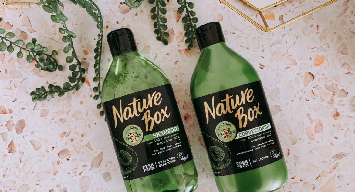 Nature Box shampoo and conditioner 
