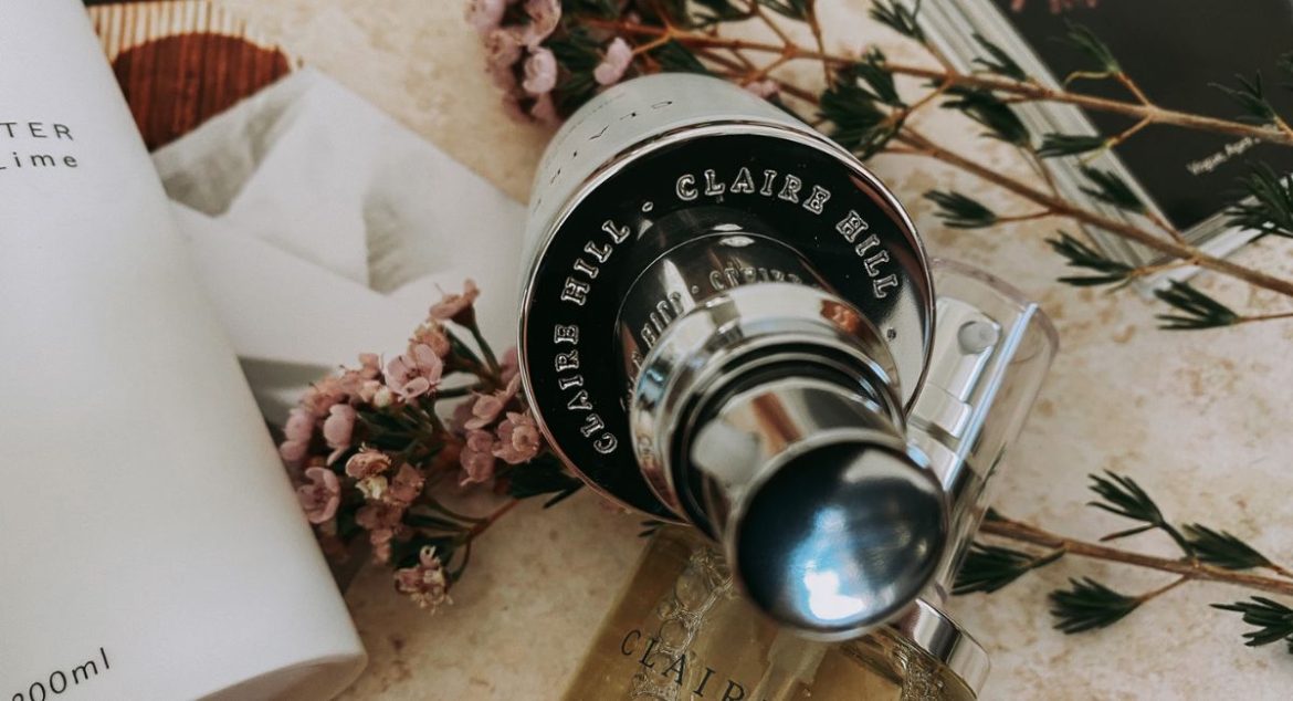 Bottle top for Clair Hill skincare products