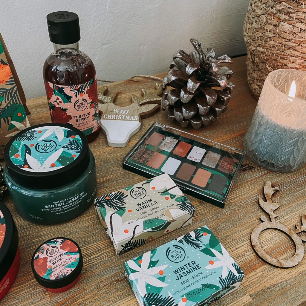 Festive gifts frpm The Body Shop