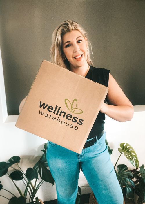 Cassidy Taylor-Memmory brand ambassador for wellness warehouse 