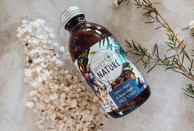 Back 2 Nature Witch Hazel & Rose Water Face Toner